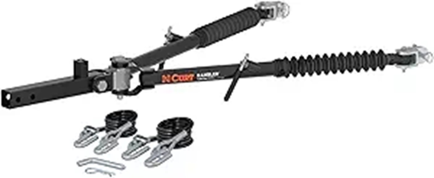 rambler steel tow bar