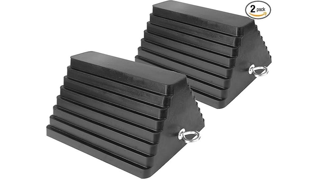 rubber wheel chocks pack