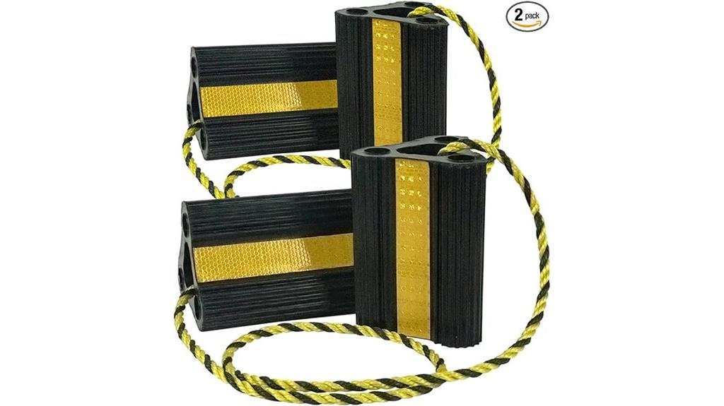 rv tire chocks set