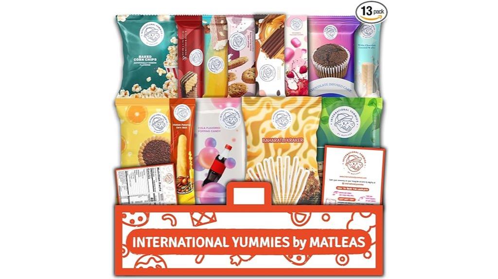 space themed exotic snack box