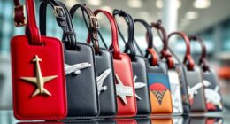 stylish durable travel tags