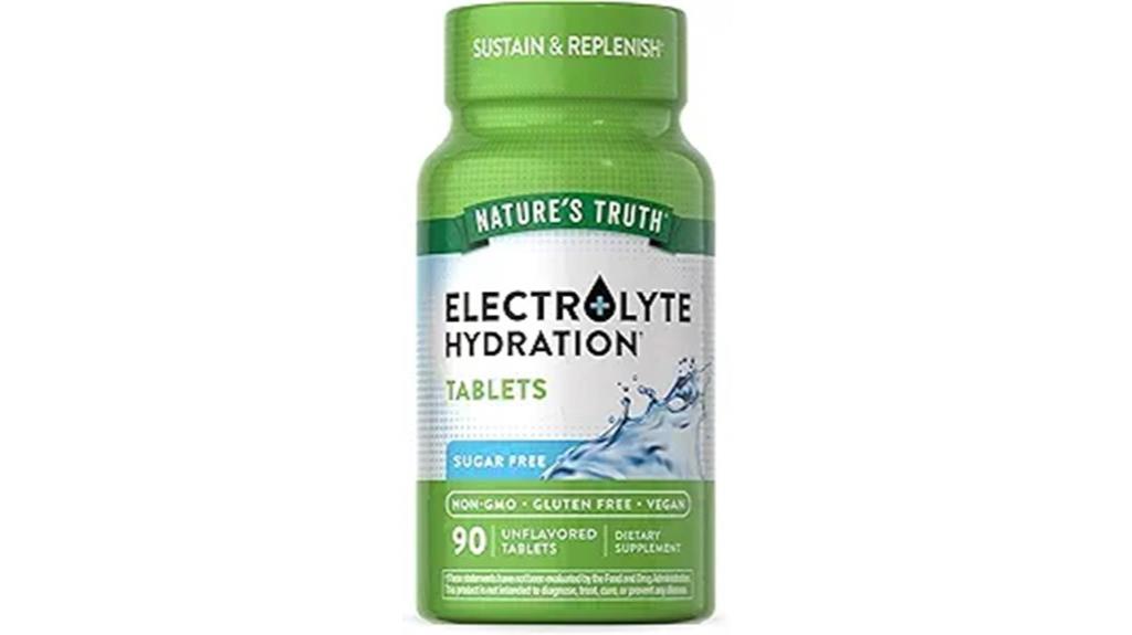 sugar free electrolyte tablets