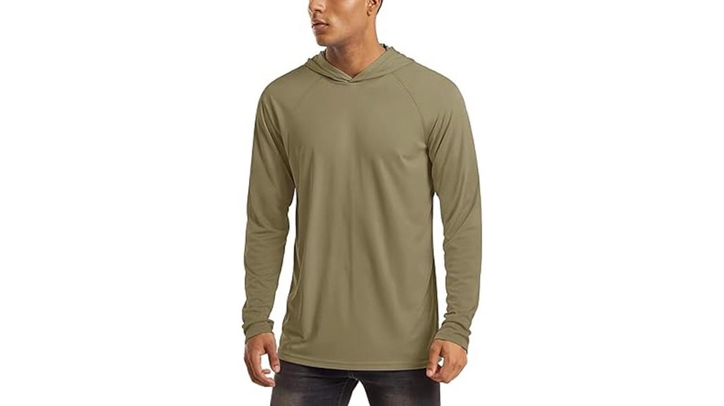 sun protection hooded shirt