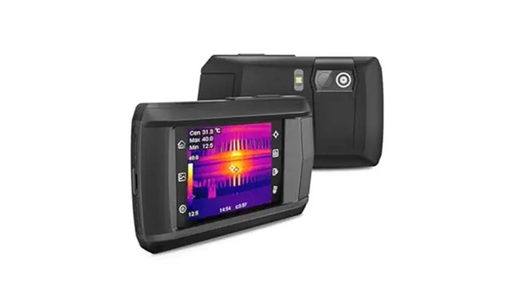 thermal camera with display