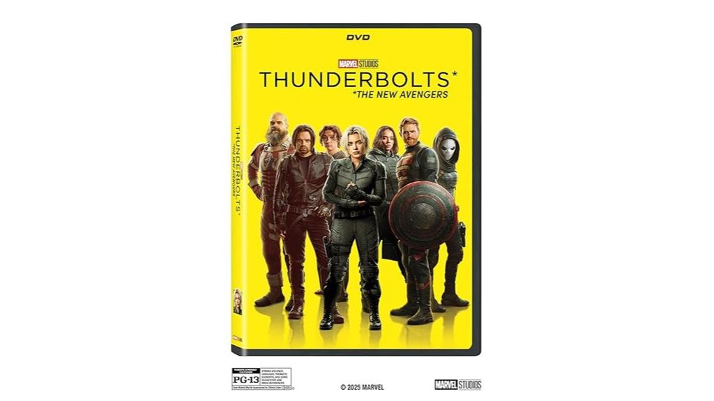 thunderbolts dvd release