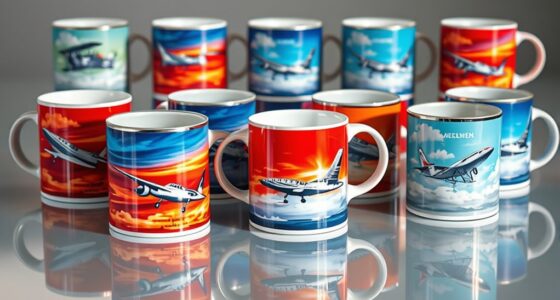 top aviation coffee mug collection