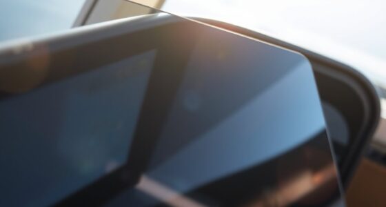 top cockpit glare shields