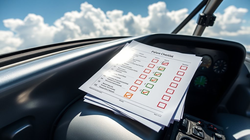 top laminated glider checklists