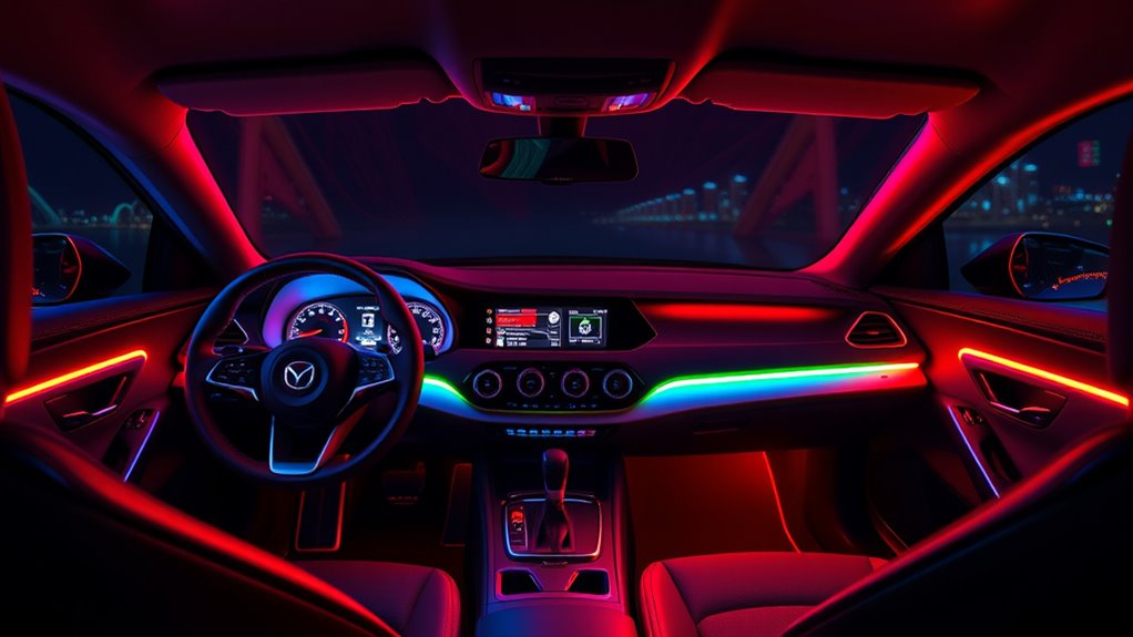top led cockpit lighting