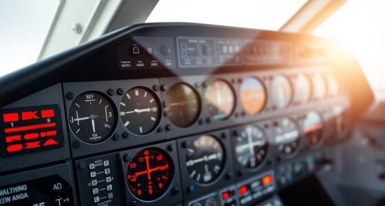 top pilot cockpit sticker sets