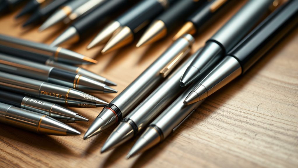 top pilot pens and pencils