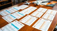 top runway distance reference cards