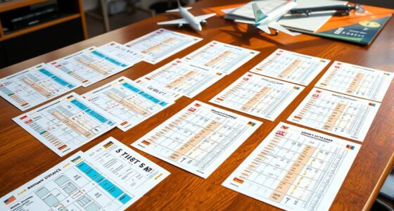top runway distance reference cards