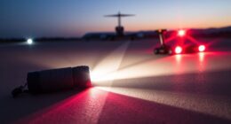 top runway light flashlights