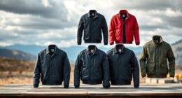 top windproof pilot jackets
