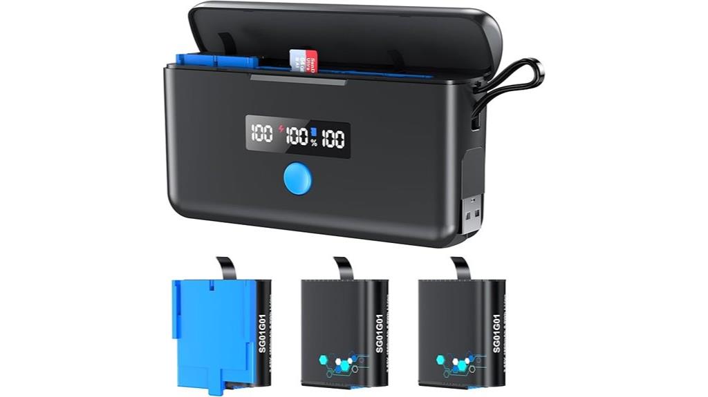 triple battery pack set