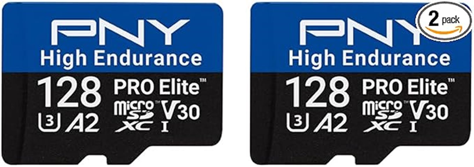 two 128gb microsd cards