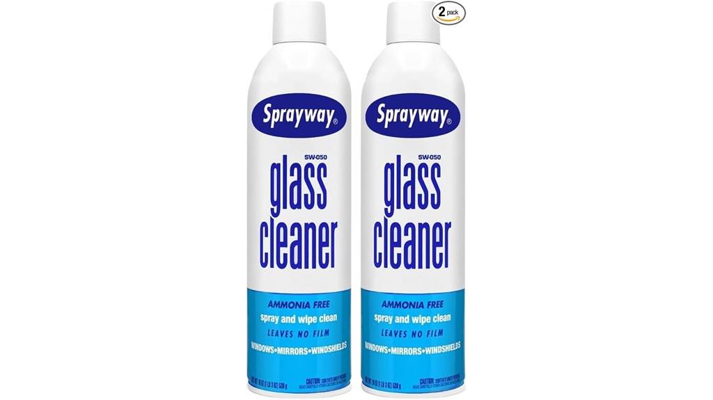 two 19 oz spray bottles