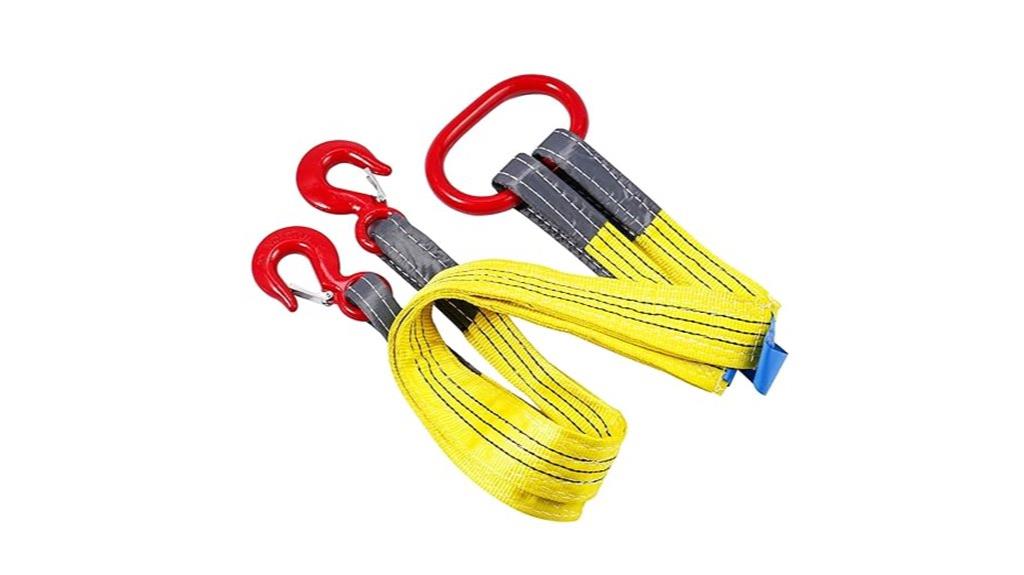 two leg web sling strap