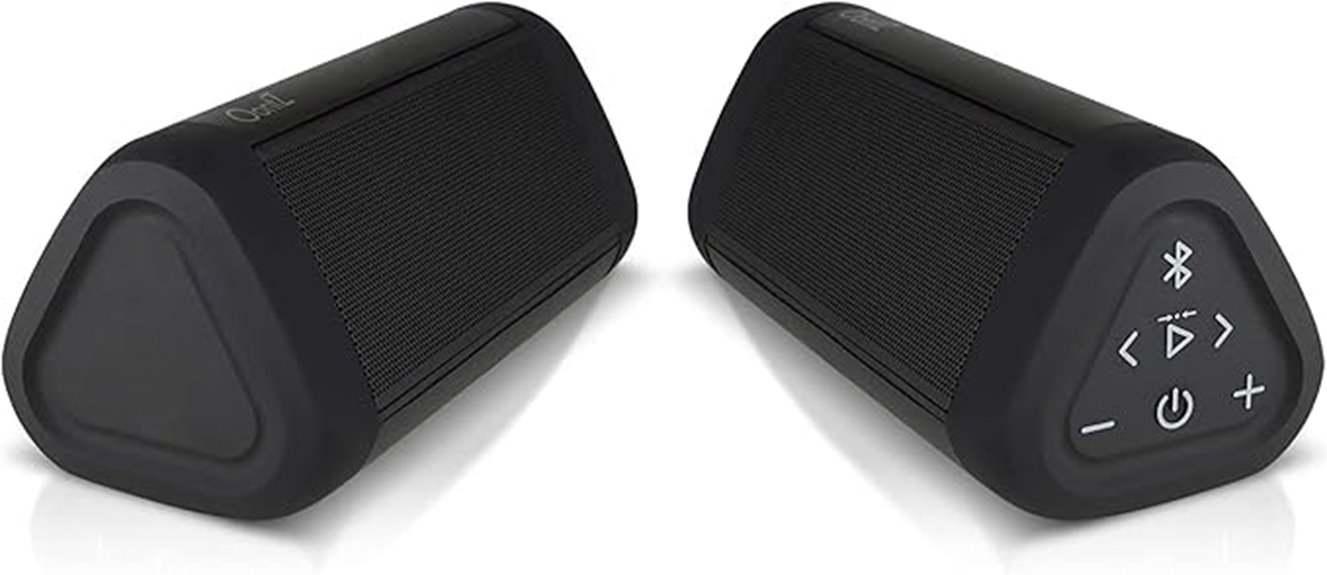 two pack bluetooth speakers