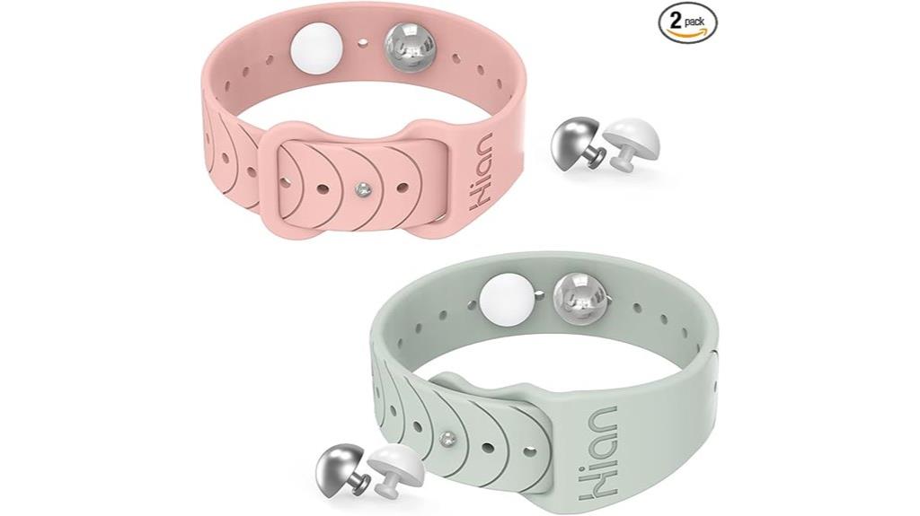 two wristbands included