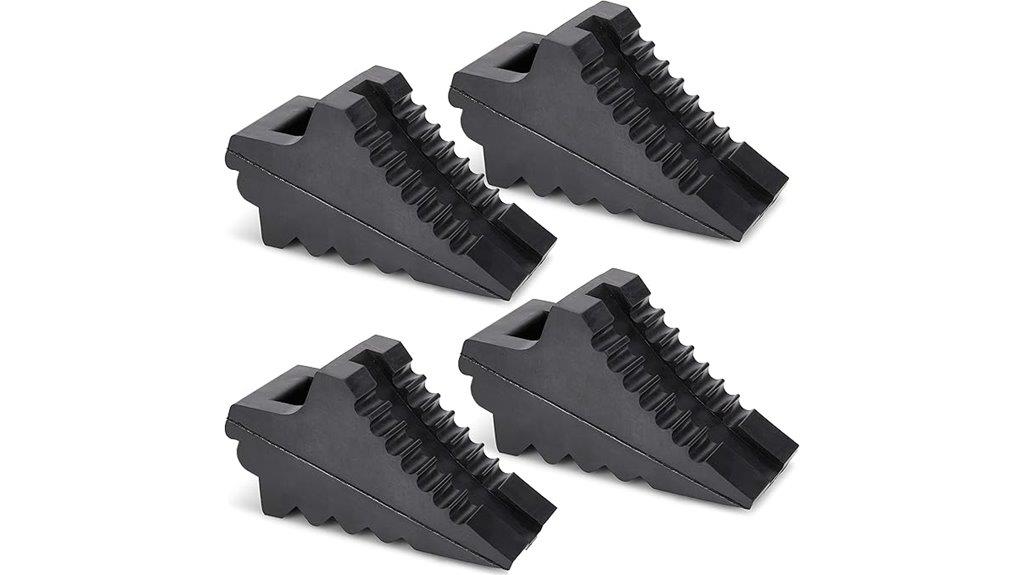 vehicle safety wheel chocks