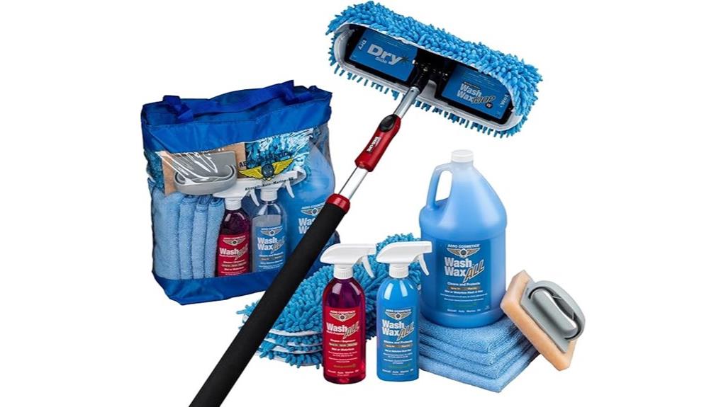 waterless vehicle cleaning kit