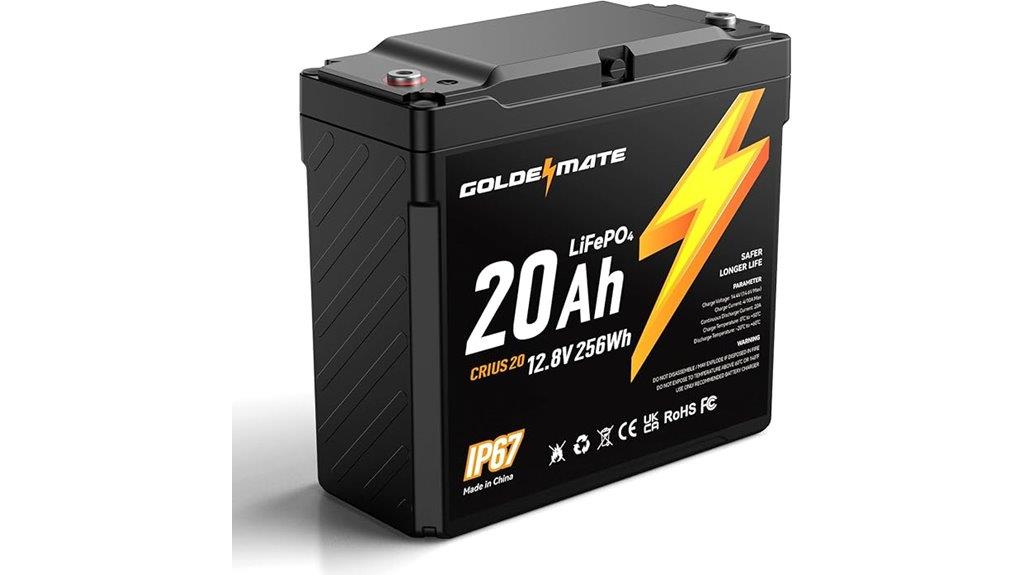 waterproof 12v lithium battery