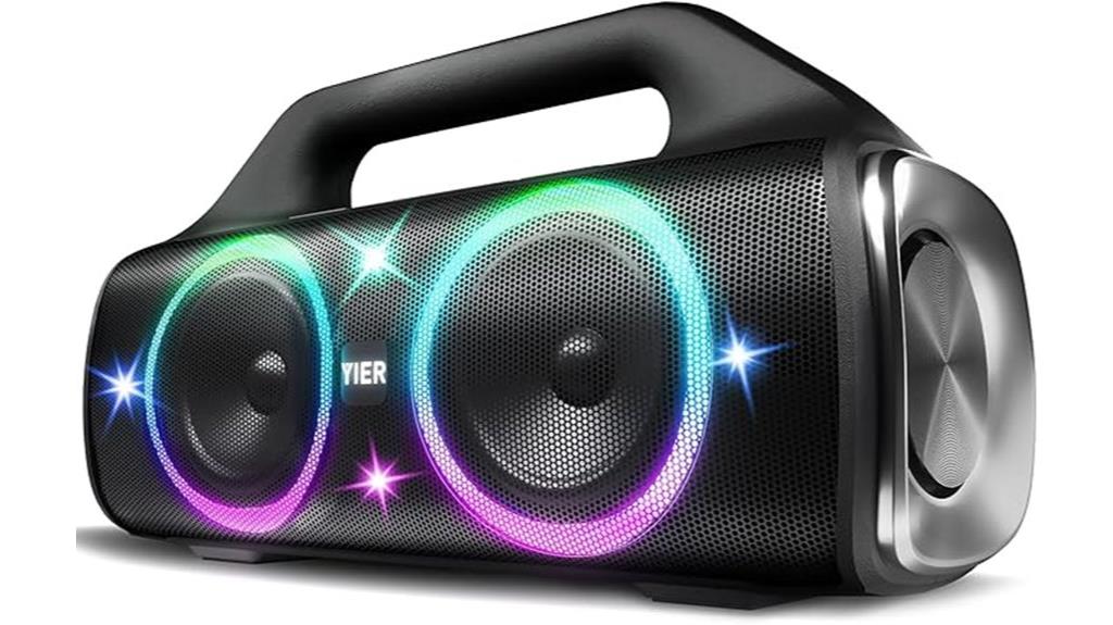 waterproof dual pair bluetooth speaker