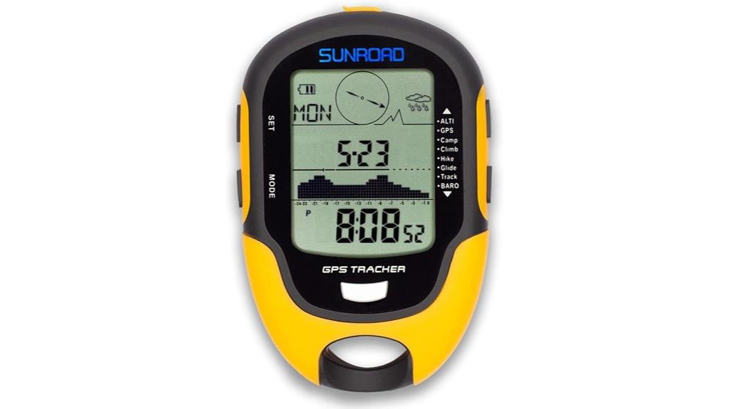 waterproof gps altimeter watch