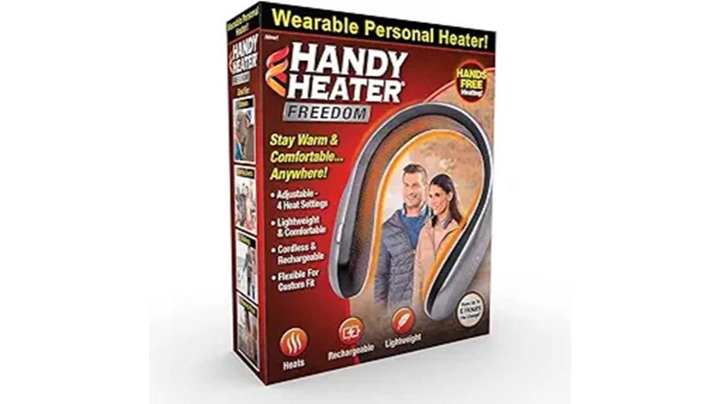 wearable portable neck heater