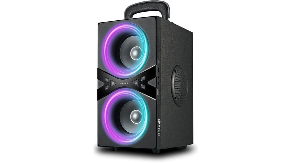 wireless light up bass speaker