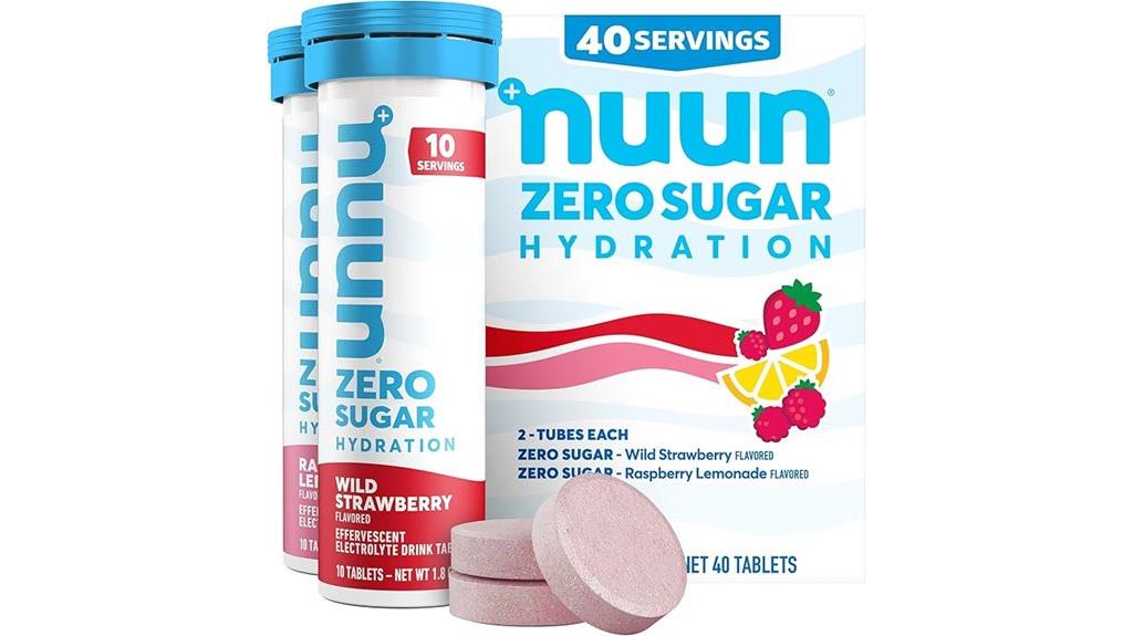 zero sugar electrolyte tablets