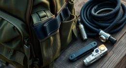 clothing and mechanical tools