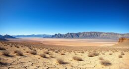 desert mountains near minden