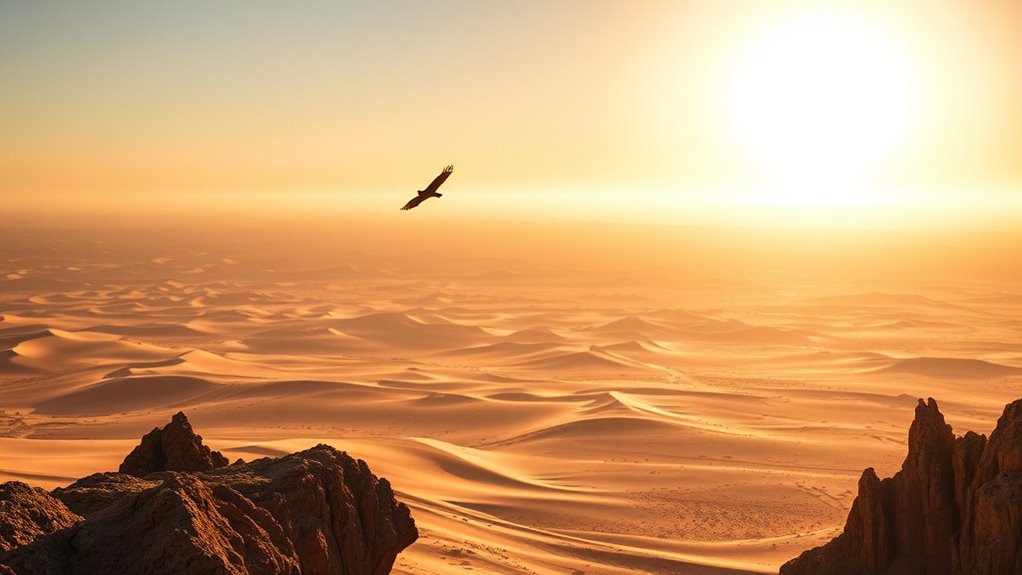 desert thermals enable soaring