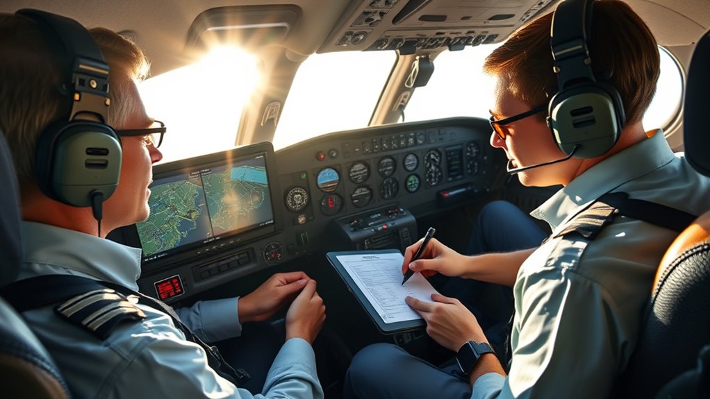 flight debriefing for improvement