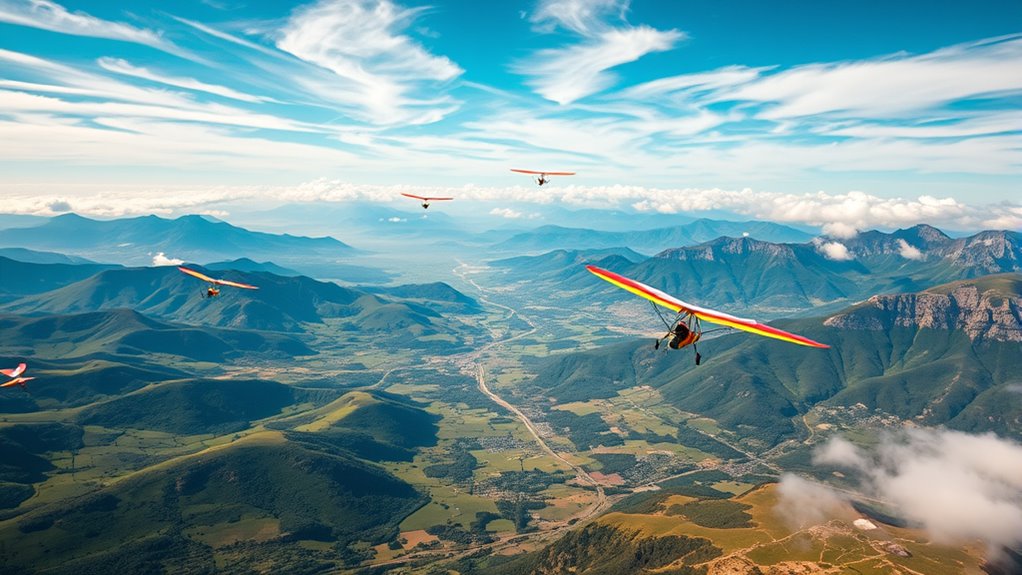 hang gliding routes forecast
