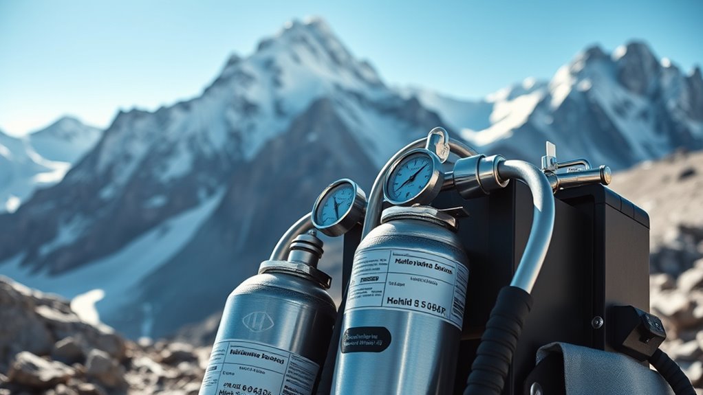 high altitude oxygen safety measures