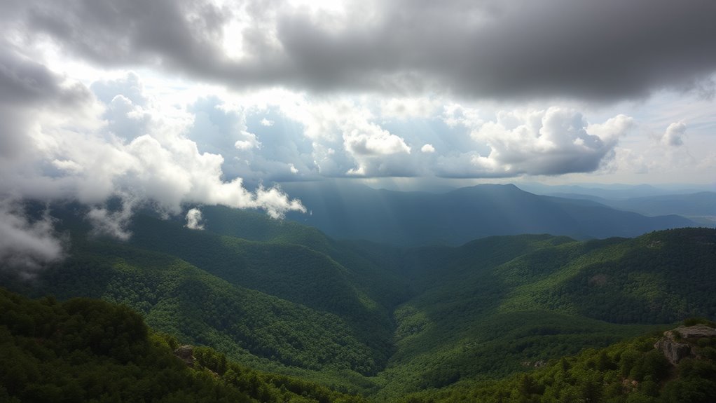 mountain microclimates create variable weather