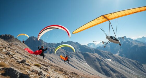 paragliding versus hang gliding