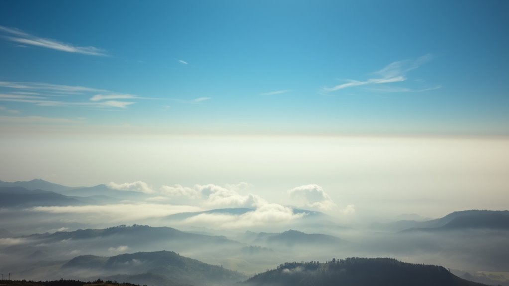 pollution trapped by inversion