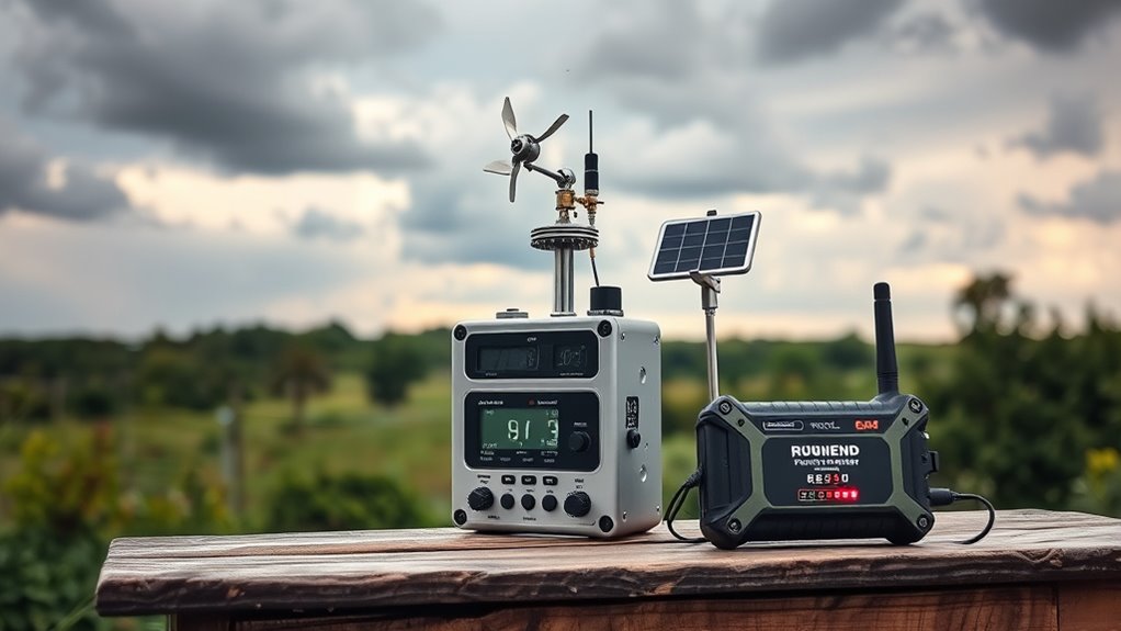 portable weather data collectors