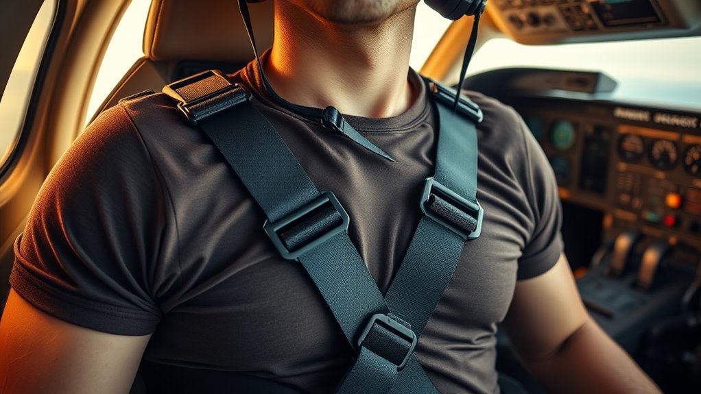 proper cockpit harness fit