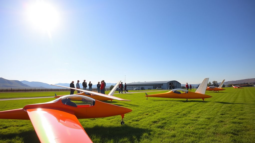 safe junior gliding training