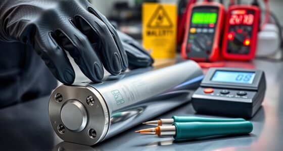 safe lithium ion battery handling