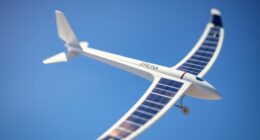 solar powered glider instruments