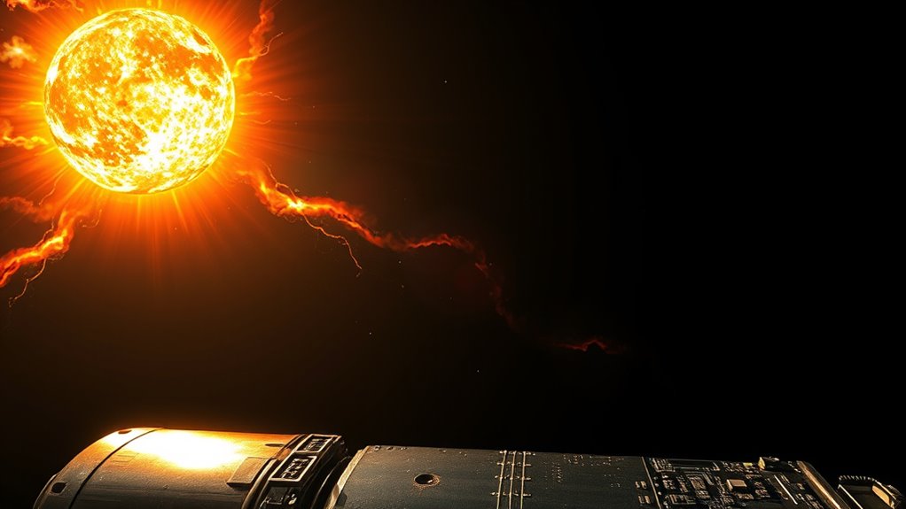 solar radiation impacts electronics