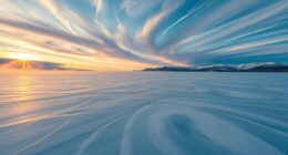 thermal conditions over baikal