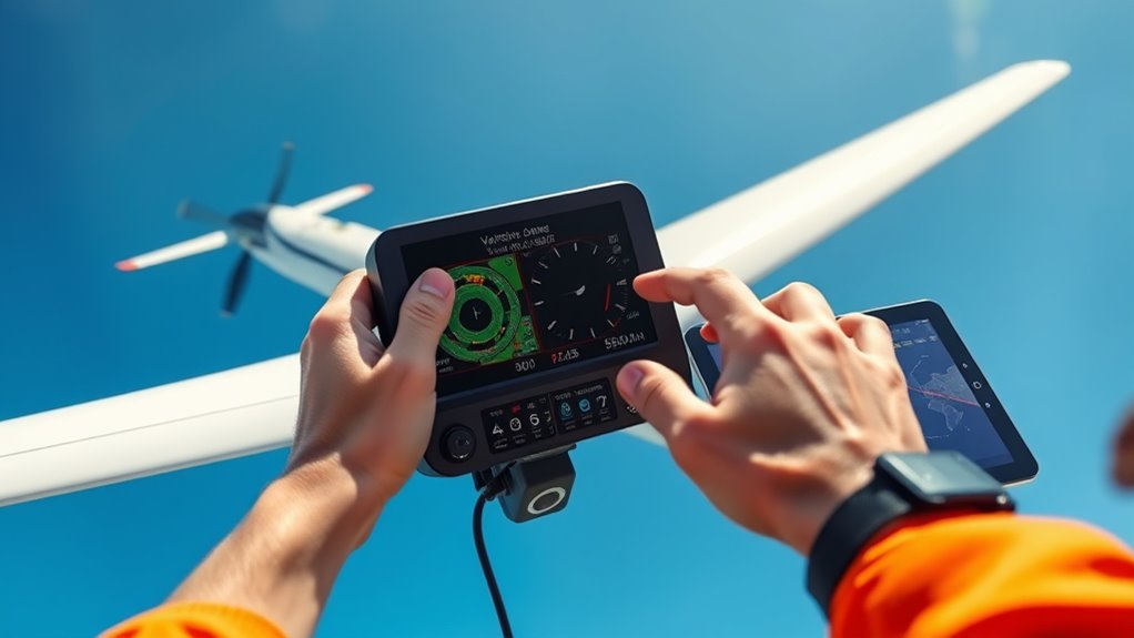 utilizing aeronautical navigation aids